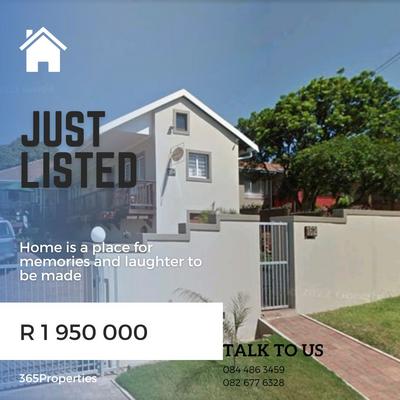 House For Sale in Bluff, Durban